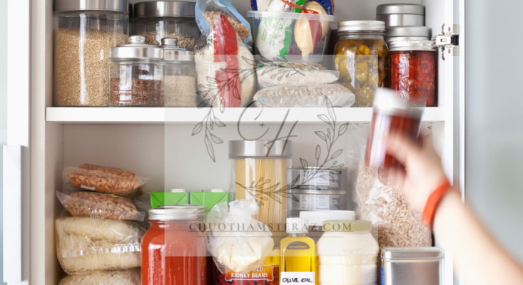 Glass kitchen storage containers