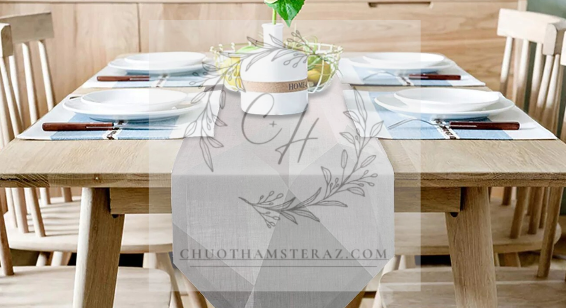 Modern table runners decor